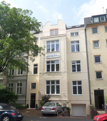 Gebäude der Scientology Düsseldorf in Flingern